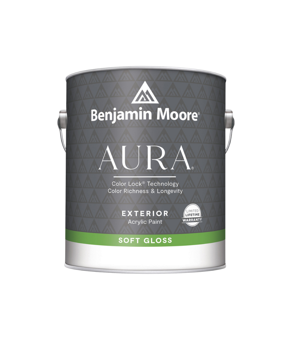 Benjamin Moore AuranExterior SoftGloss available at Catalina Paint.