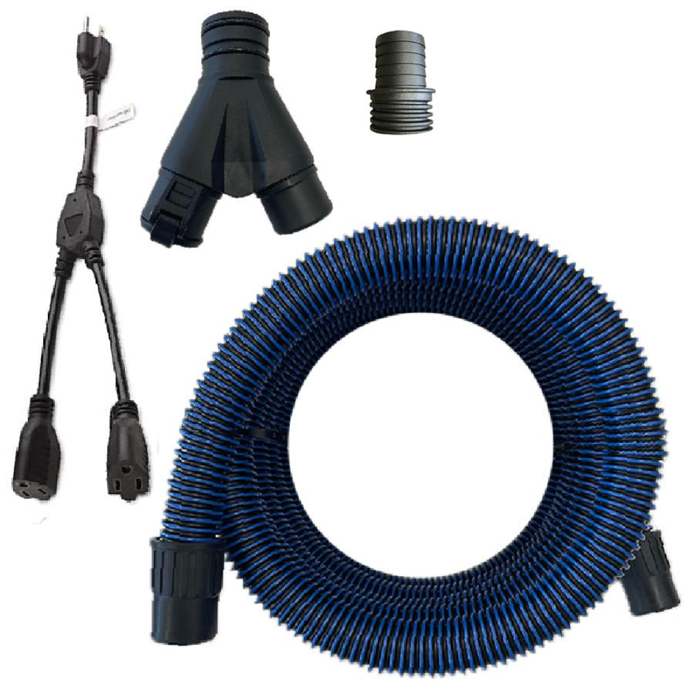 SurfPrep POV-8 Dual User Vacuum Hose Kit available at Catalina Paint