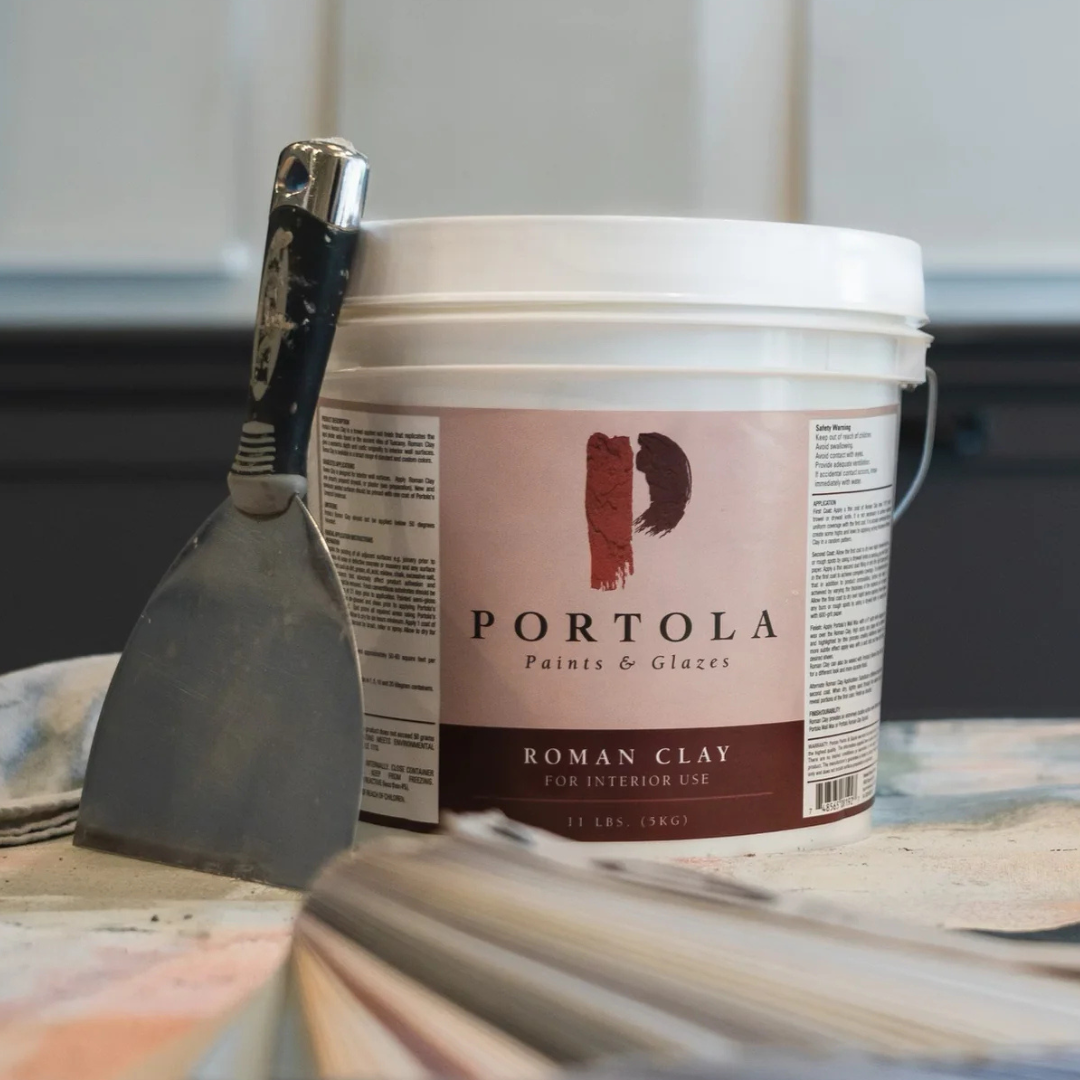Portola Roman Clay interior paint available in Los Angeles at Catalina Paints.