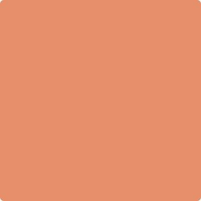 Shop 075 Flamingo Orange by Benjamin Moore at Catalina Paint Stores. We are your local Los Angeles Benjmain Moore dealer.