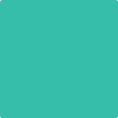2064-40 Clearest Ocean Blue a Paint Color by Benjamin Moore