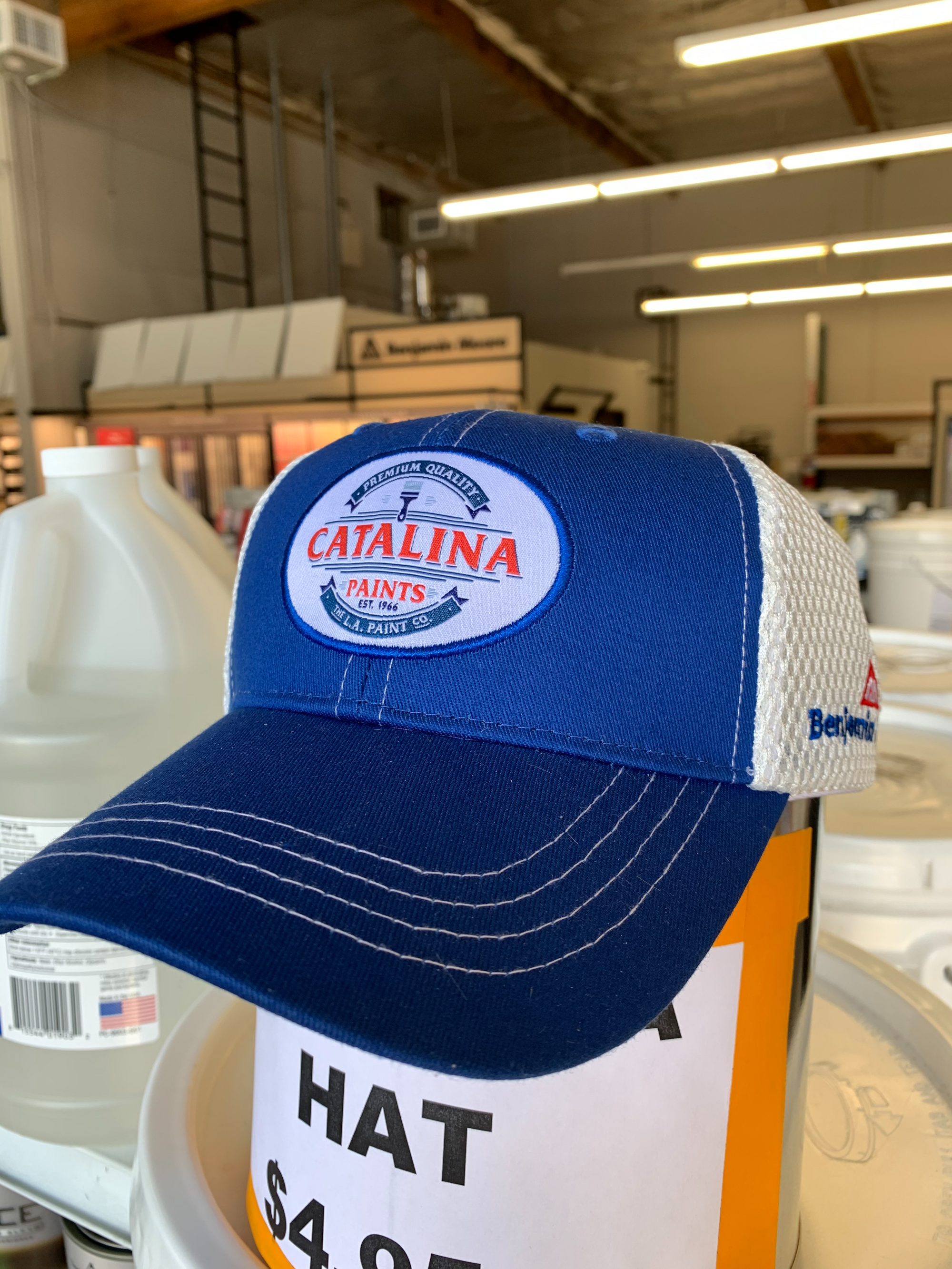 Catalina Hat, available at Catalina Paints in Los Angeles County, CA.