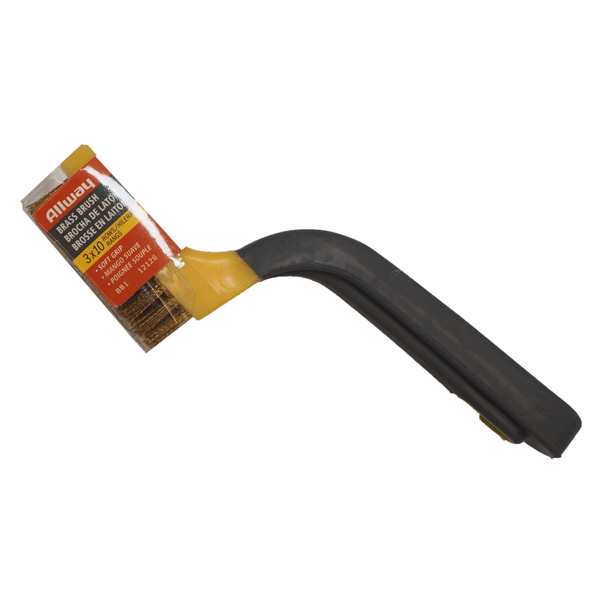 Allway brass mini scraping brush, available at Catalina Paints in CA.