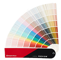 Shop Color Preview Fandeck at Catalina Paint Stores. We are your local Los Angeles Benjmain Moore dealer.