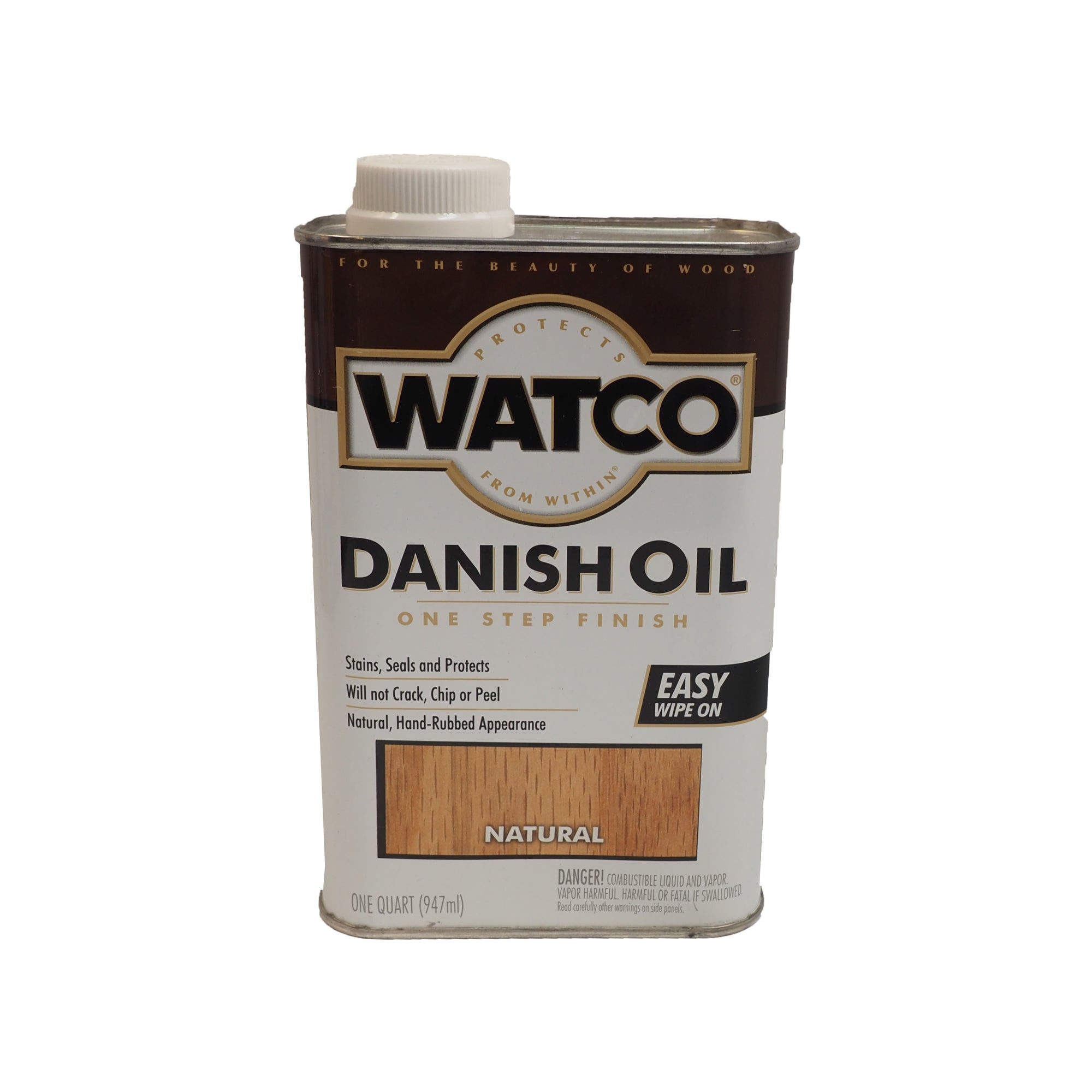Watco Danish Oil, available at Catalina Paints in CA.