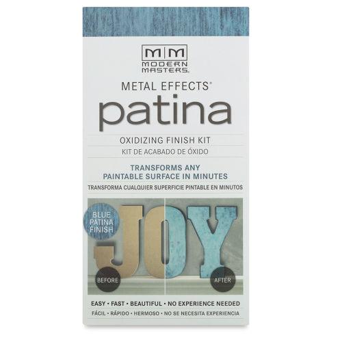 Modern Masters Metal Effects Blue Patina, available at Catalina Paints in CA.