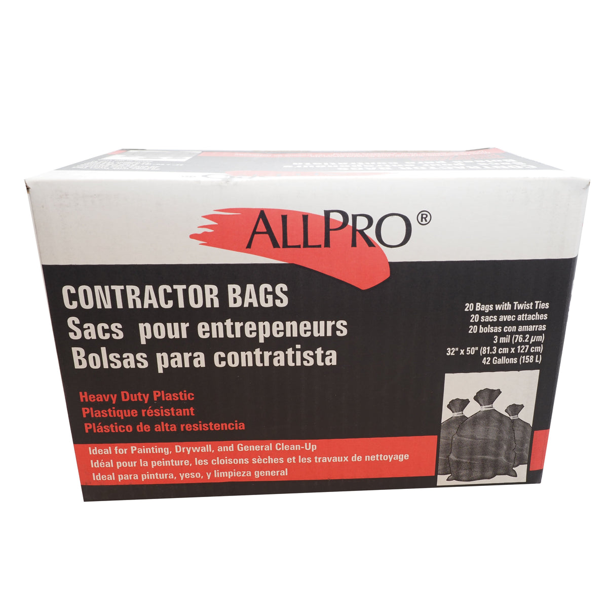 Super Big Trash Bags, available at Catalina Paints in Los Angeles County, CA.