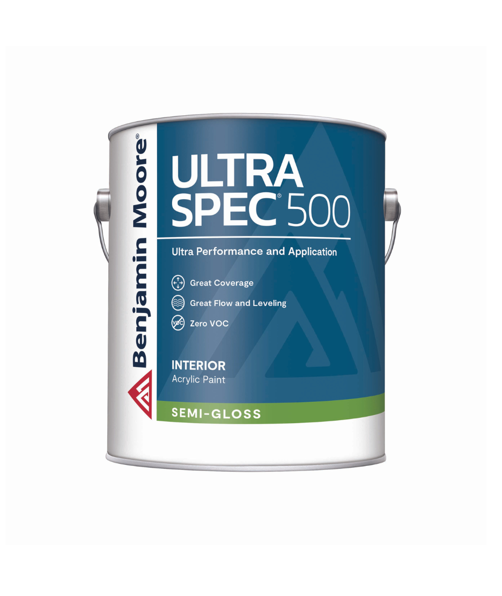 Benjamin Moore Ultra Spec 500 semi-gloss available at Catalina&#39;s Paint.