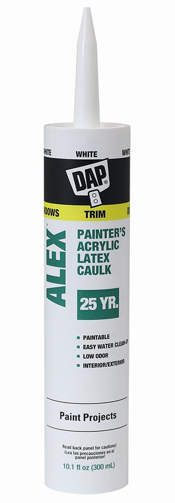 Dap Alex Caulk, available at Catalina Paints in CA.