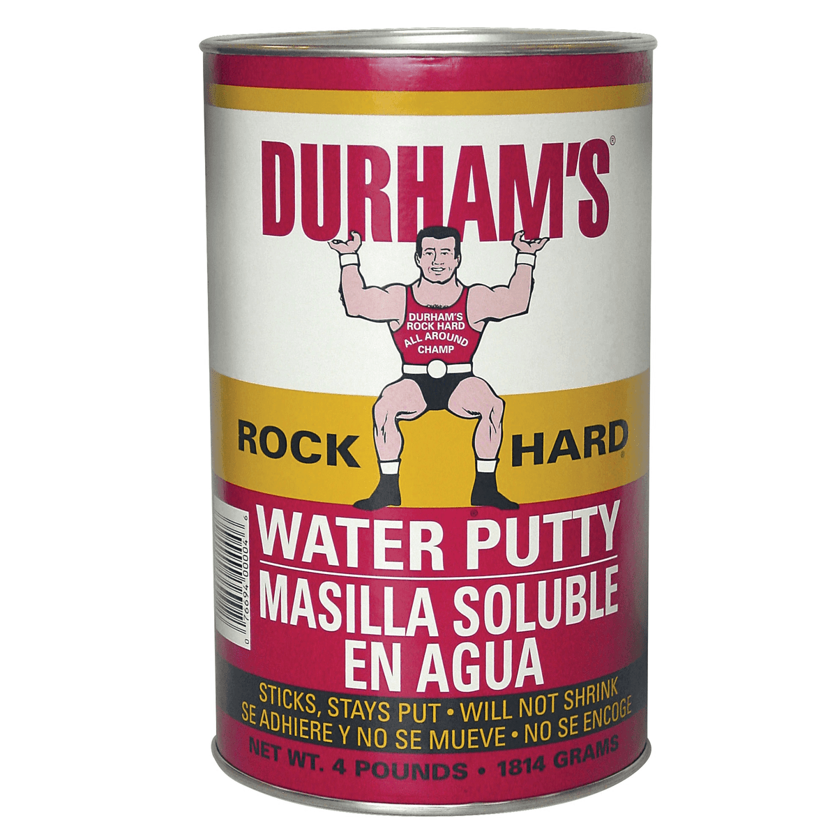 4 Pounds Durham&#39;s Water Putty, available at Catalina Paints in CA.