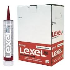 Lexel 100% Silicone Clear Caulk, available at Catalina Paints in CA.