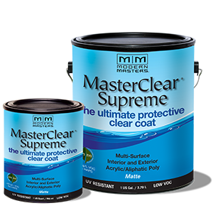 MasterClear Supreme Clear Coat, available at Catalina Paints.
