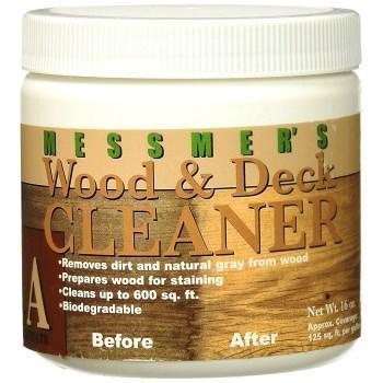 Messmer's Wood and Deck Cleaner, available at Catalina Paints in CA.