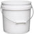 2 gallon plastic pail, available at Catalina Paints in Los Angeles County.