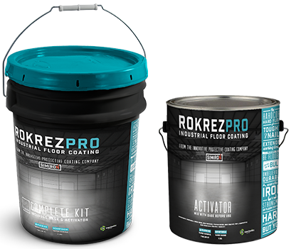 Simiron Rok-Rez Pro (3 Gallon Kit), available at Catalina Paints in CA.