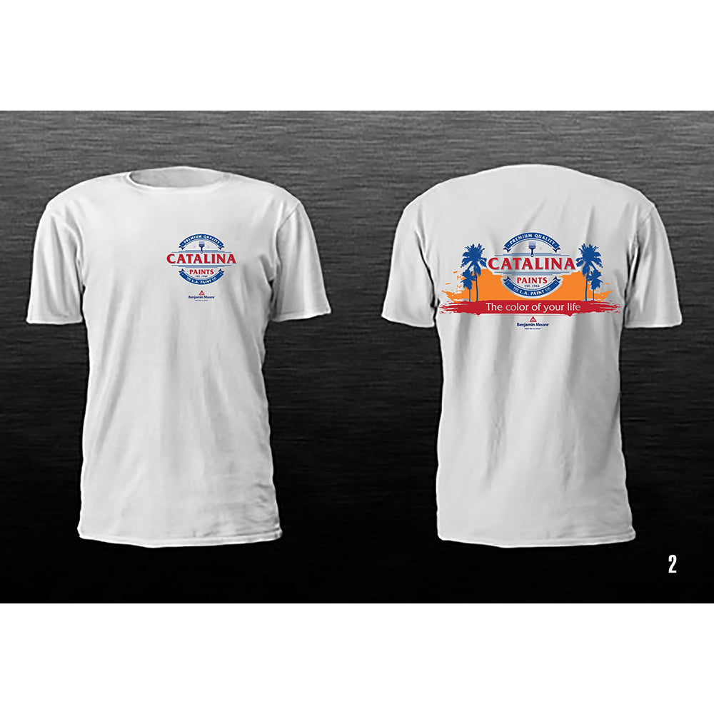 Catalina T-shirt, available at Catalina Paints in Los Angeles County, CA.