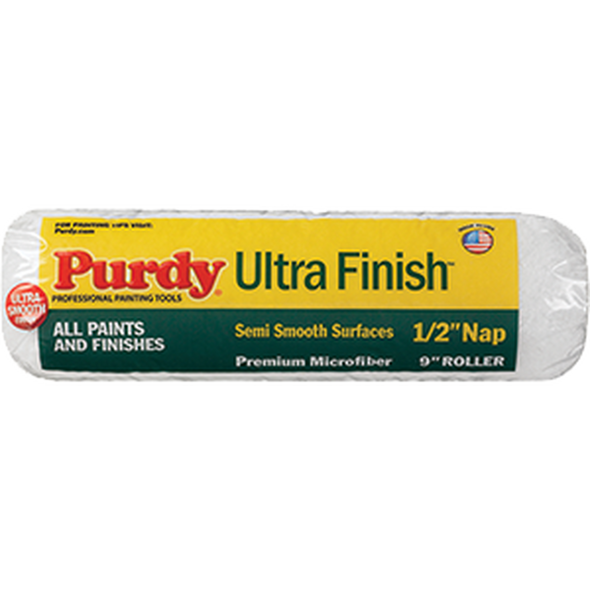 Purdy Ultra Finish Micro Fibre roller covers, available at Catalina Paints in Los Angeles County.