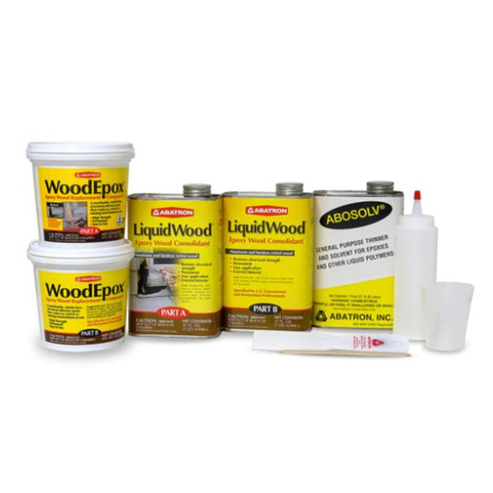 Wood Restoration Kits, available at Catalina Paints in CA.